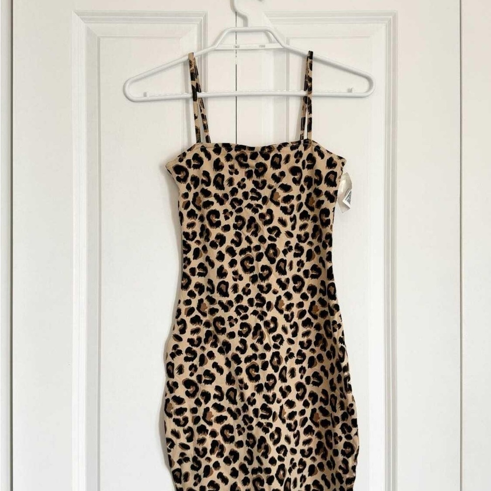 Leopard Print Bodycon Dress